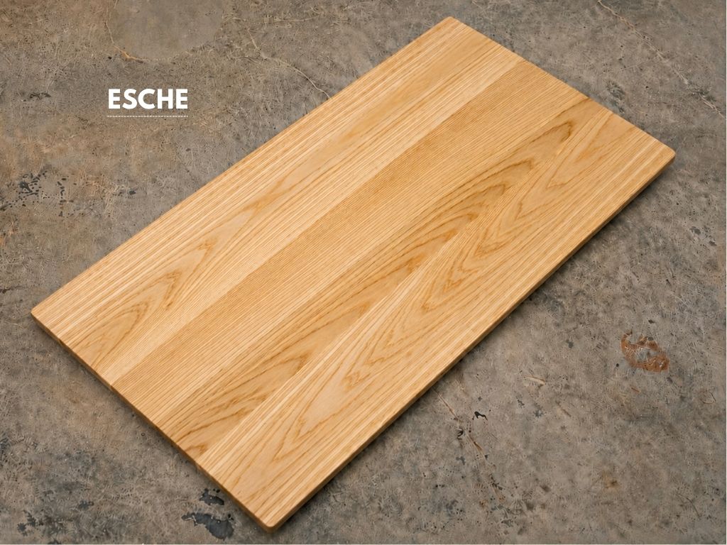 eschentisch massiv filigran japandi stil vom schreiner