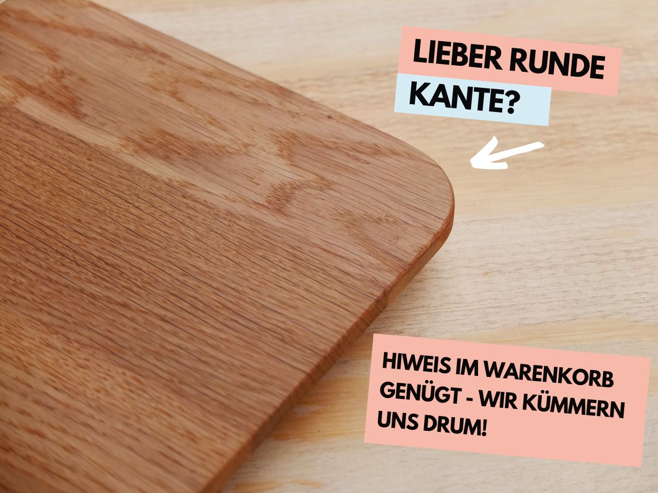 esstisch schweizer kante eiche mit runder designerkante