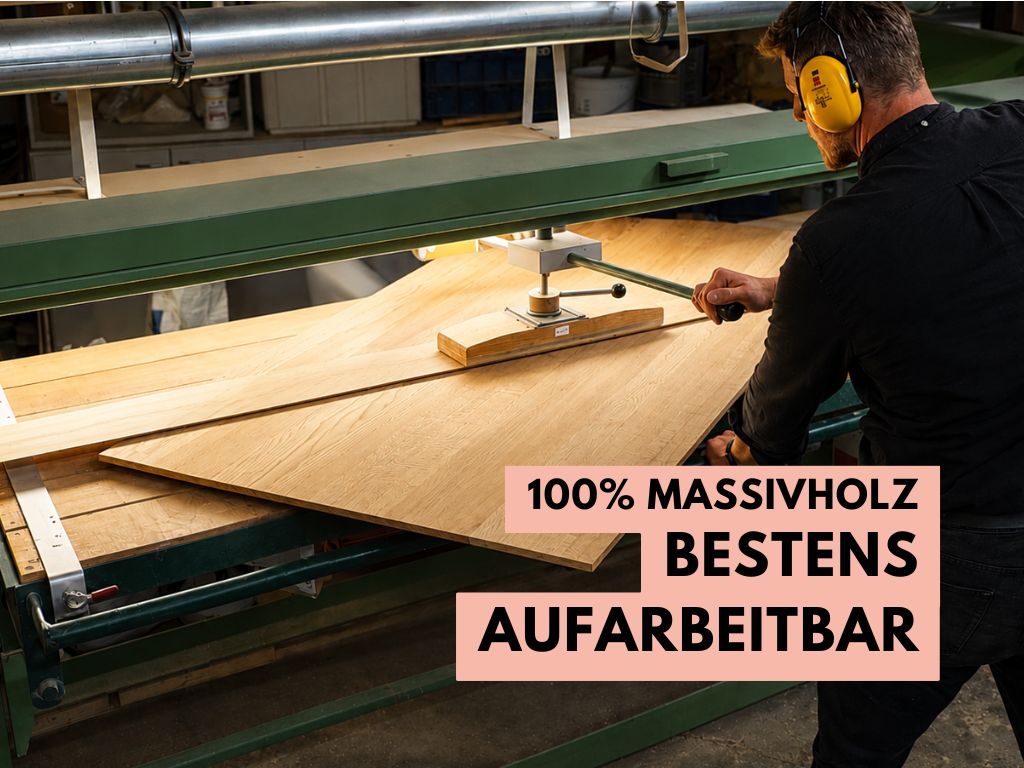 massivholztisch vom schreiner