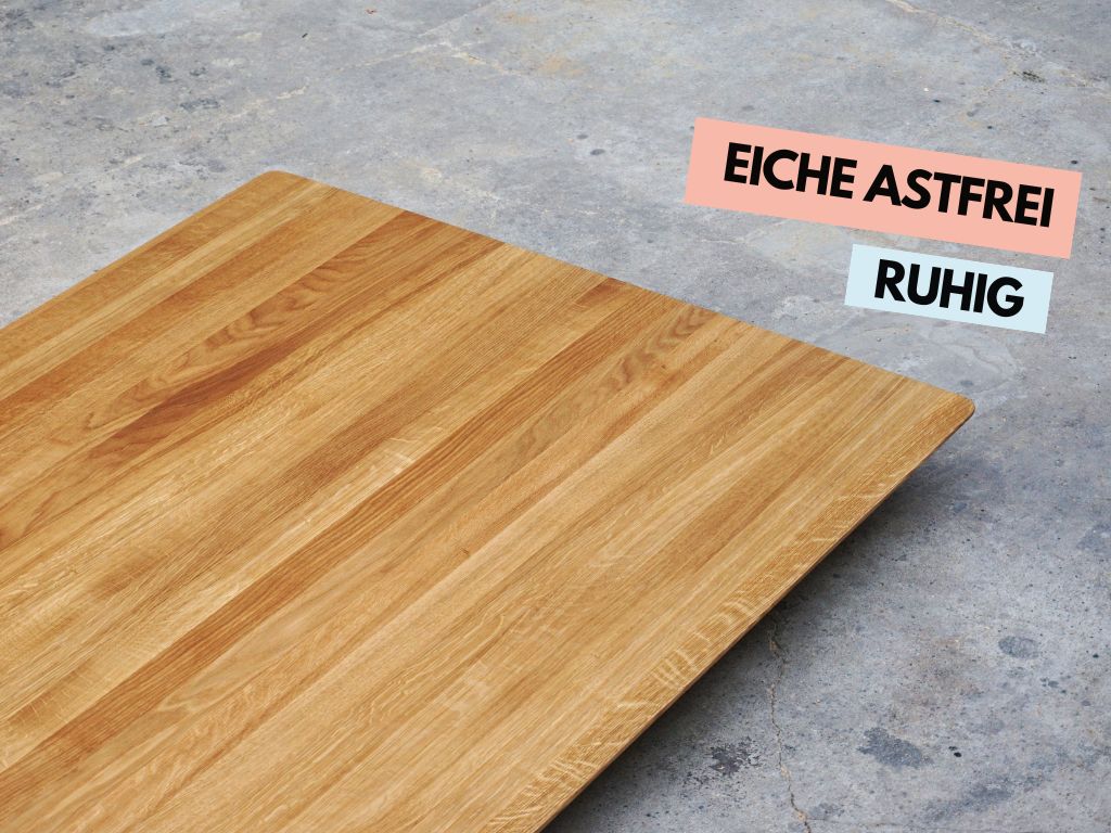 esstisch schweizer kante massiv eiche direkt vom schreiner astfreie eiche