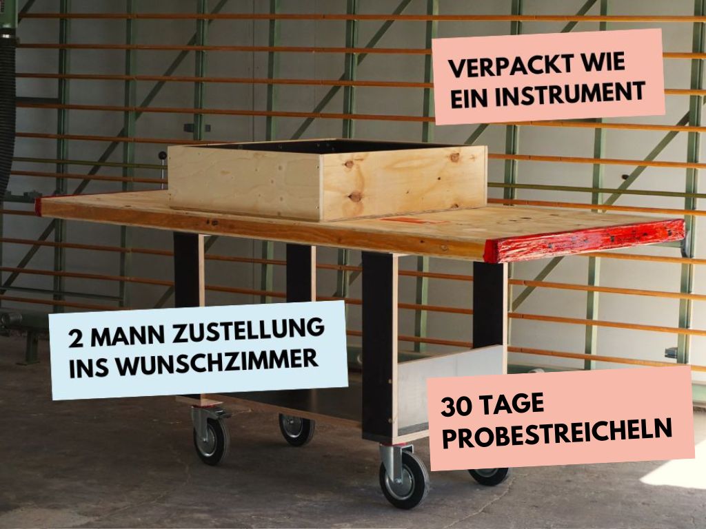 massivholztisch vom schreiner nach maß online bestellen minimale schönheit