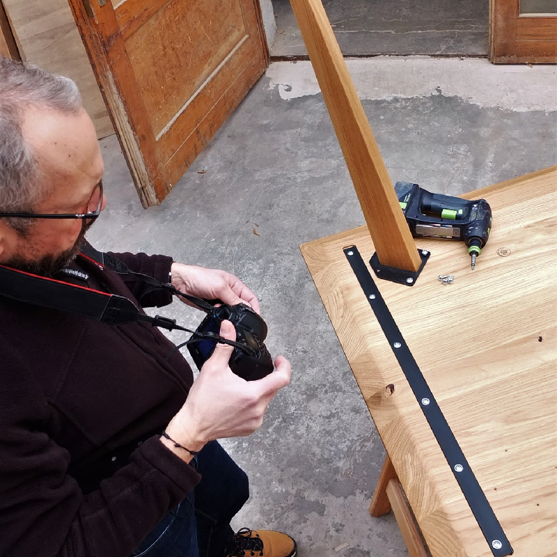 hochwertige designer esstische holz massiv direkt vom schreiner nach maß