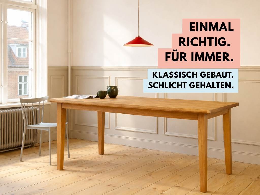 alter küchentisch nach maß vom schreiner