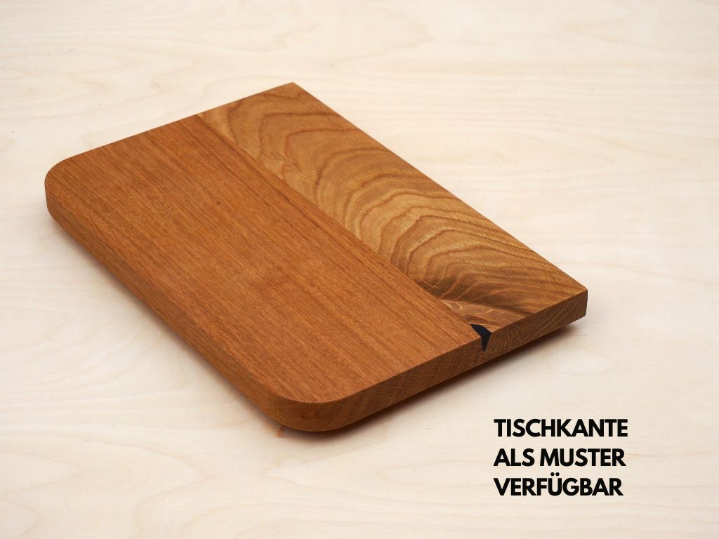 massivholztisch nach maß vom schreiner klassisches erbstück mit zarge