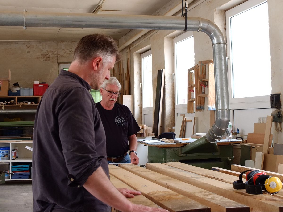 Luxus Massivholztisch Eiche – elegantes Design und 100% massives Holz