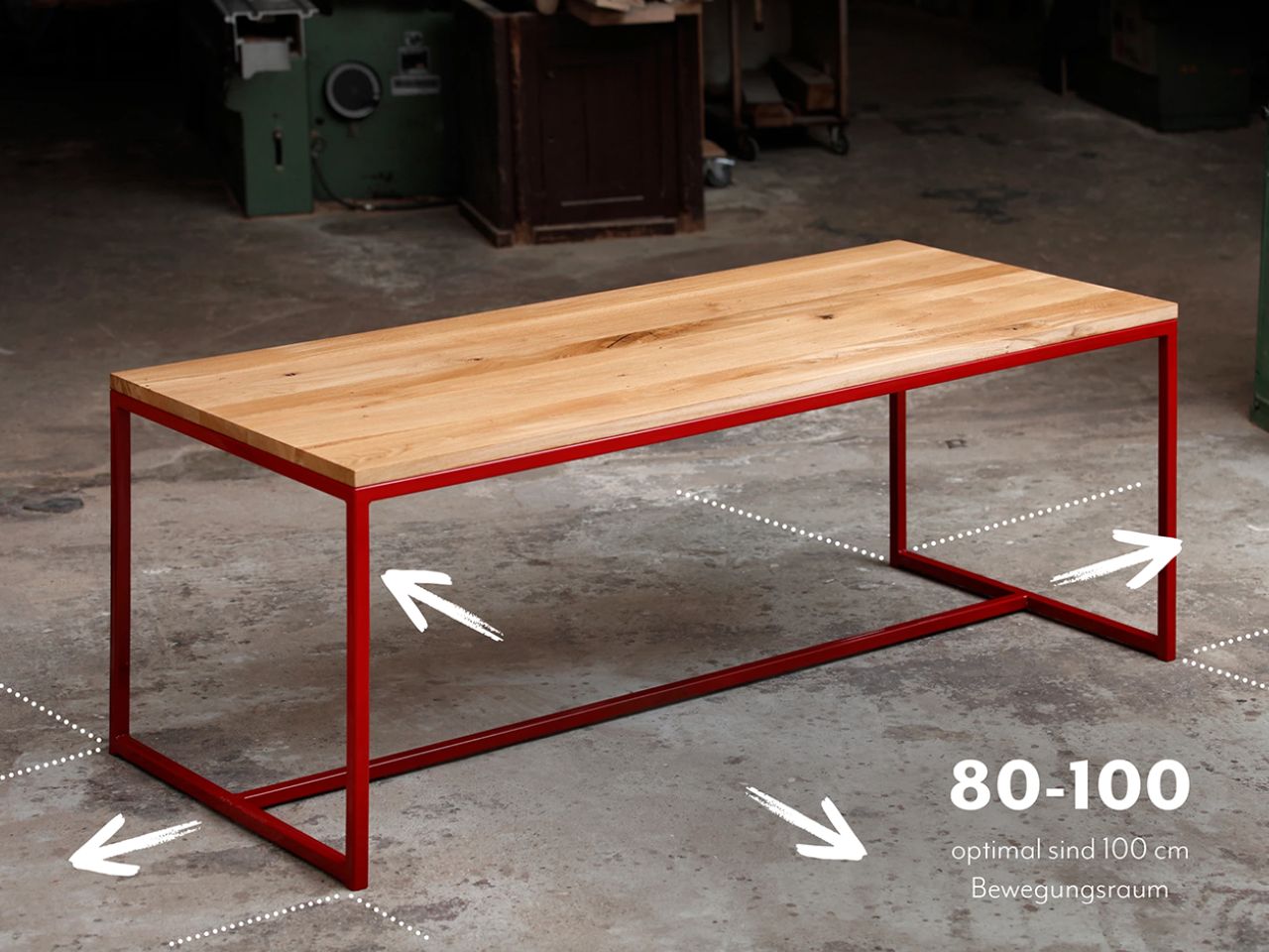 Wie viel Abstand sollte zwischen Stühlen und Wand eingeplant werden?