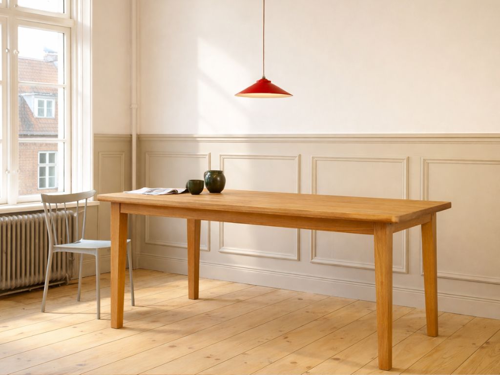 massivholztisch vom schreiner nach maß mit zarge alter wirtshaustisch