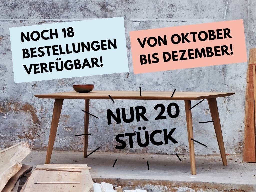 esstische vom tischler nach maß minimale schönheit