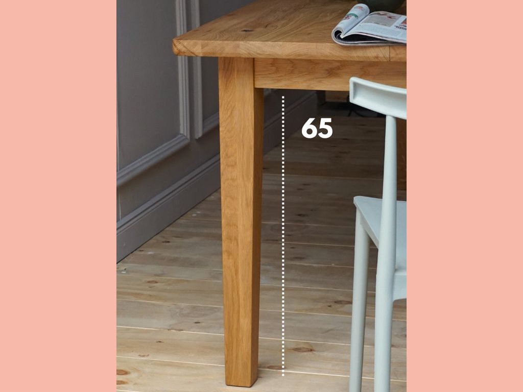 alter küchentisch mit zarge eiche massiv 